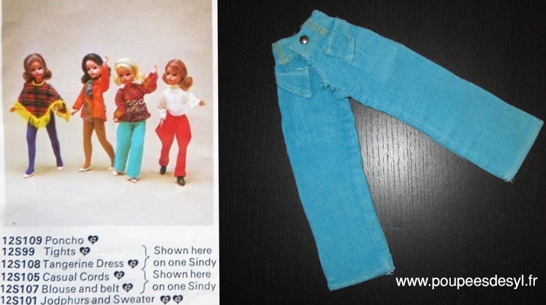 SINDY – CASUAL CORDS – #12S105 – 1971