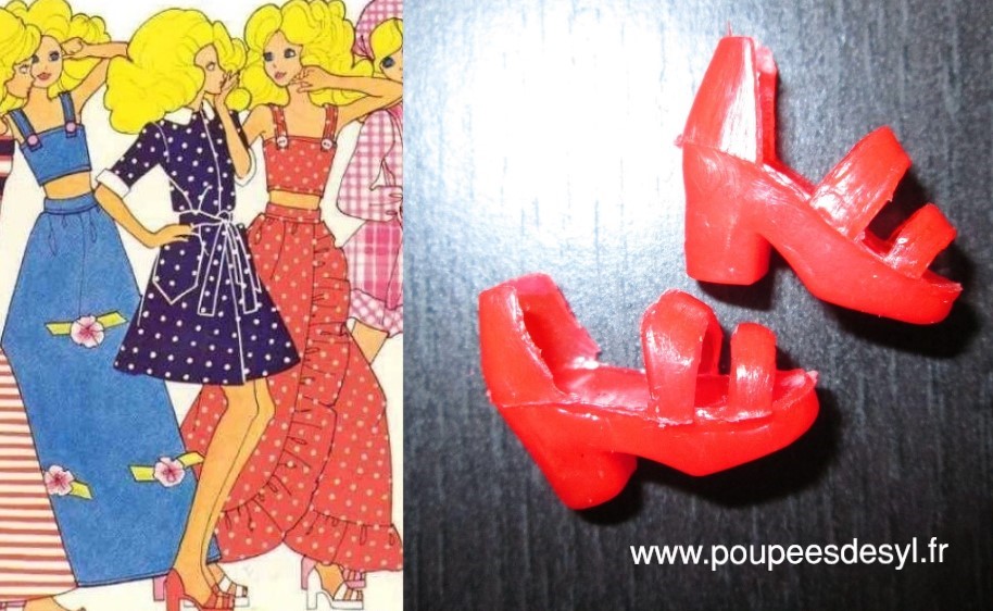 DAISY de MARY QUANT – CHAUSSURES ROUGES