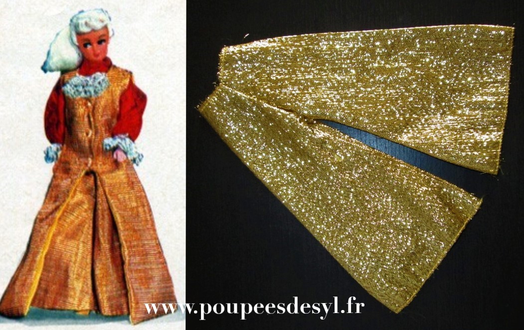 PETRA PLASTY – pantalon ultra large doré golden pants – #18 – 1964