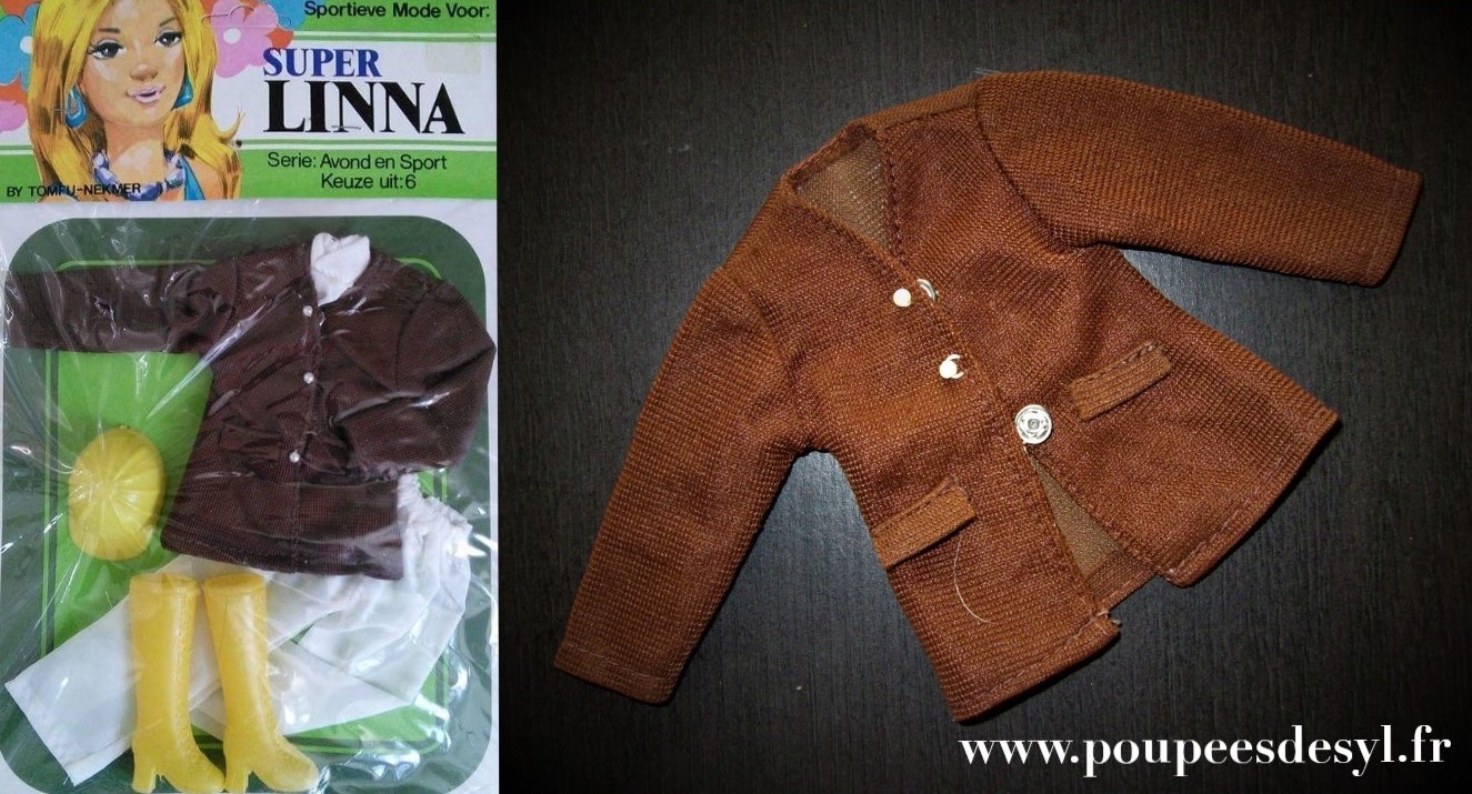 SUPER LINNA – TOMFU – Veste marron – Brown jacket – Serie AVOND EN SPORT