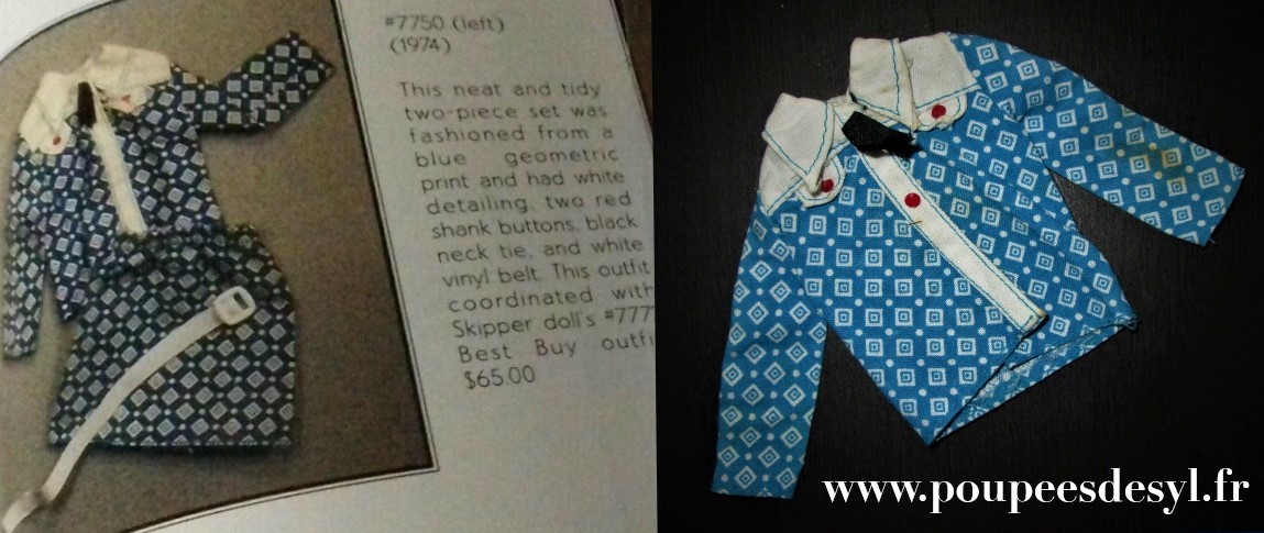 SKIPPER – veste bleue blue jacket – BEST BUY – #7750 – #7772 – 1974