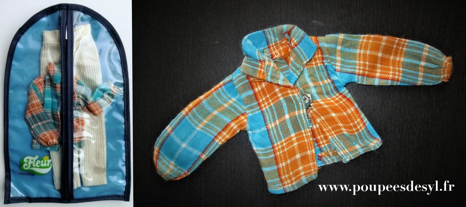 FLEUR OTTO SIMON SINDY DUTCH – chemise écossaise – tenue #1254