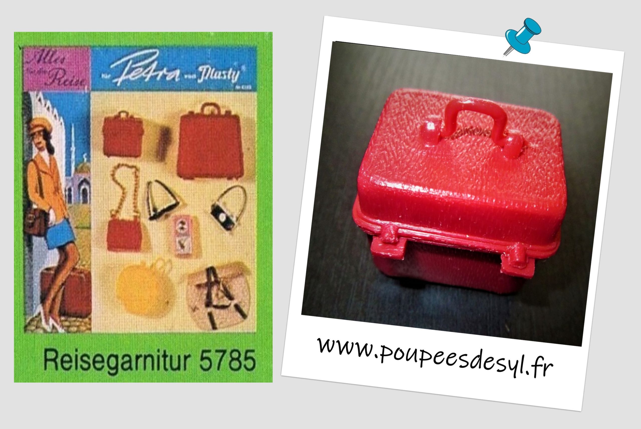 PETRA PLASTY – Vanity case – Partie de set 5785 – 70/80